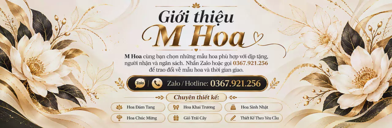 Ảnh bìa Shop hoa tươi Phường Trung Mỹ Tây Hồ Chí Minh - Từ lời nhắn đến món hoa vừa ý